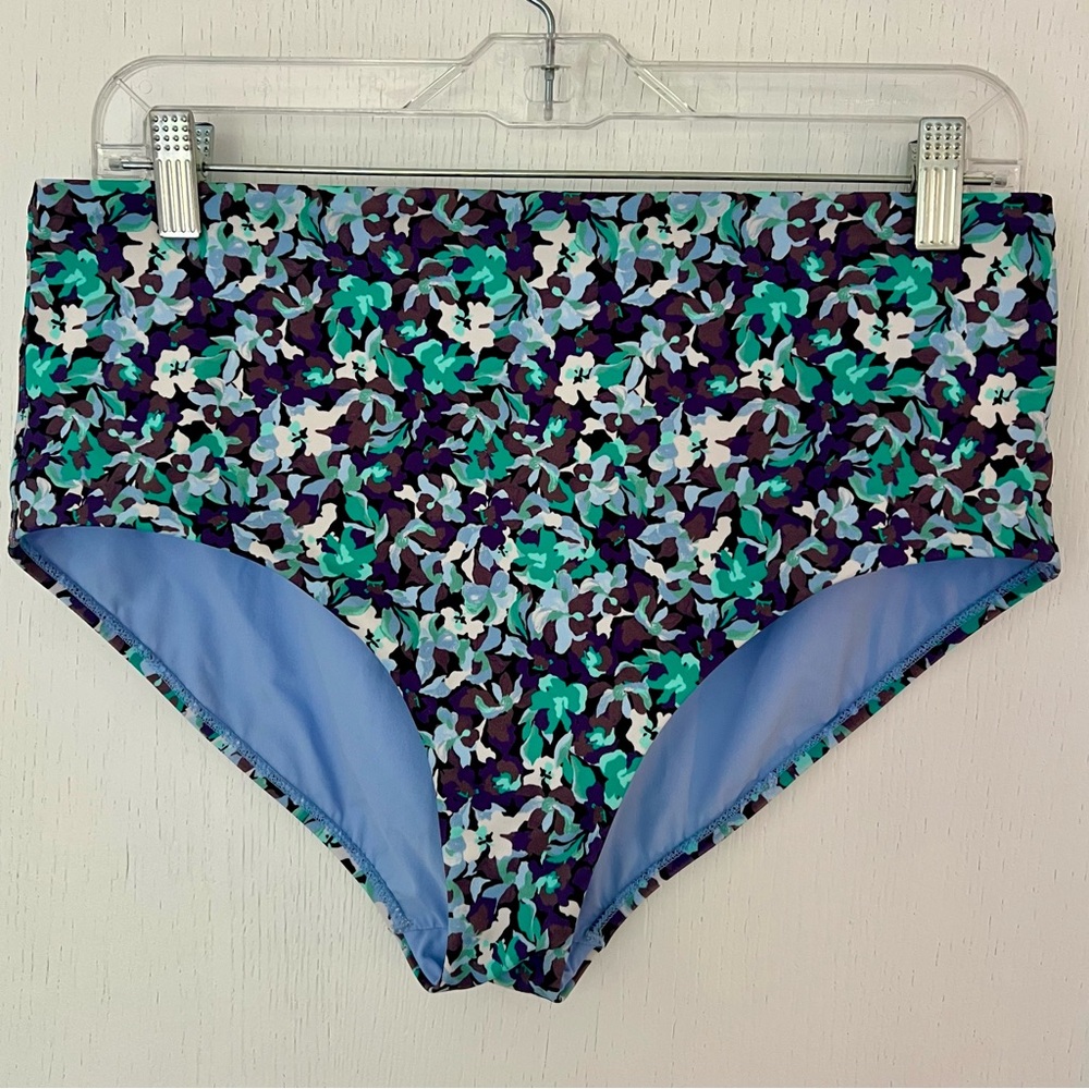 Athleta high waist swim bottoms